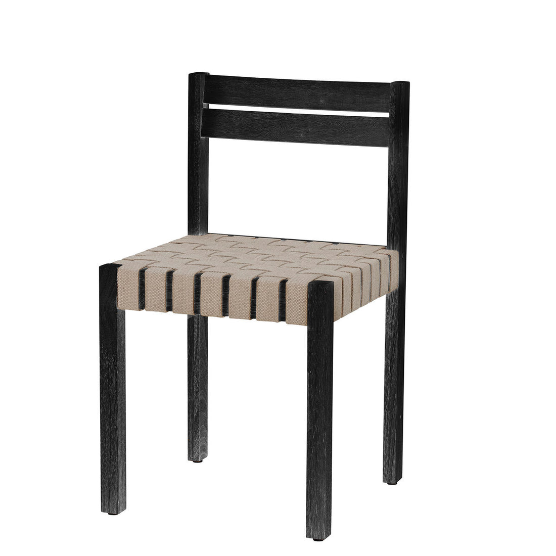 Bloomingville Maron Dining Chair, Black, Rubber Wood
