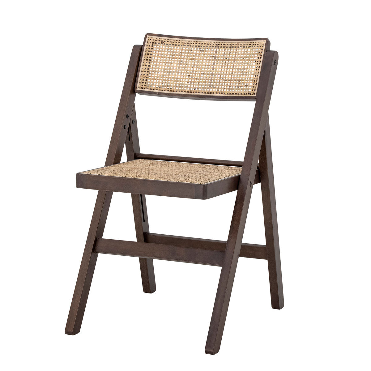 Kreativ samling Loupe Dining Chair, Brown, Rubber Wood