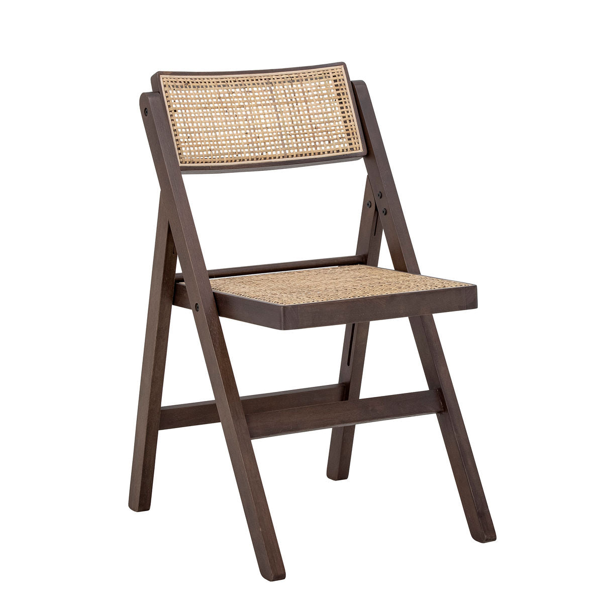 Kreativ samling Loupe Dining Chair, Brown, Rubber Wood