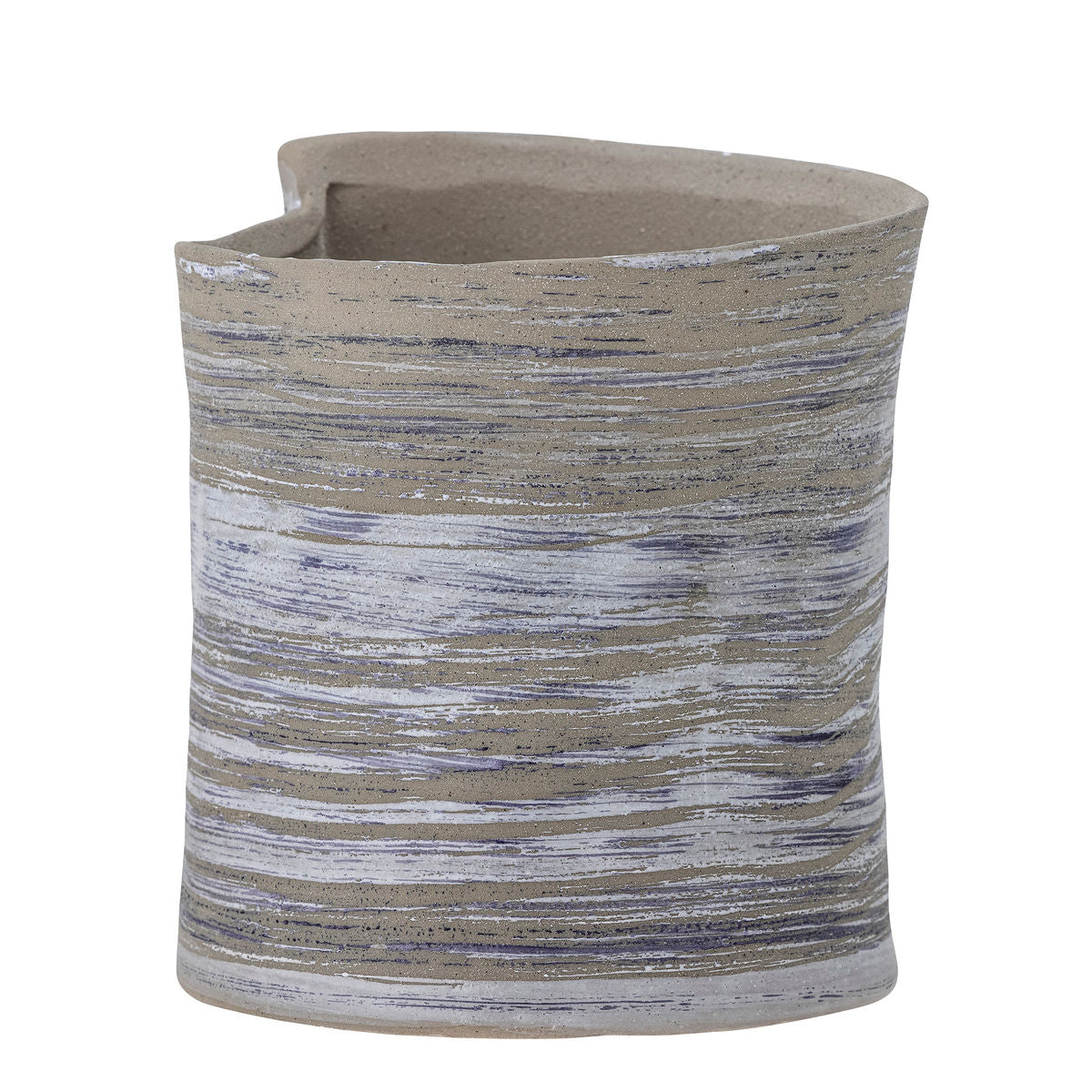 Bloomingville Adelle Herbal Potted Hids, Gray, Stoneware