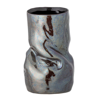 Bloomingville Apio Vase, Black, Stoneware