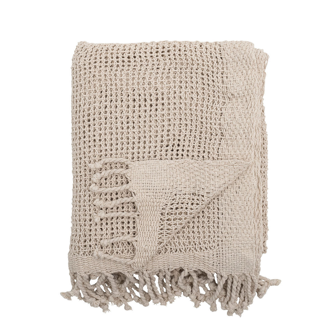 Bloomingville Lucille Plaid, natur, bomull