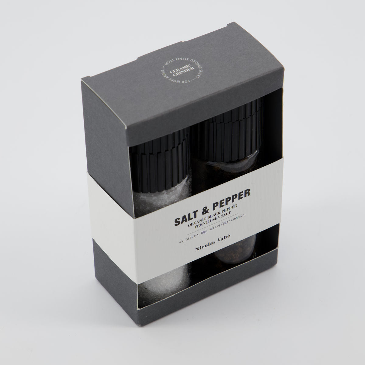 Nicolas Vahe Gift Box, Nicolas Vahé Salt &amp; Organic Pepper