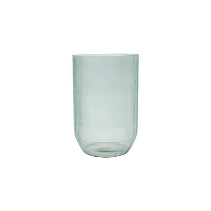 Huslege vase, amka, lyseblå