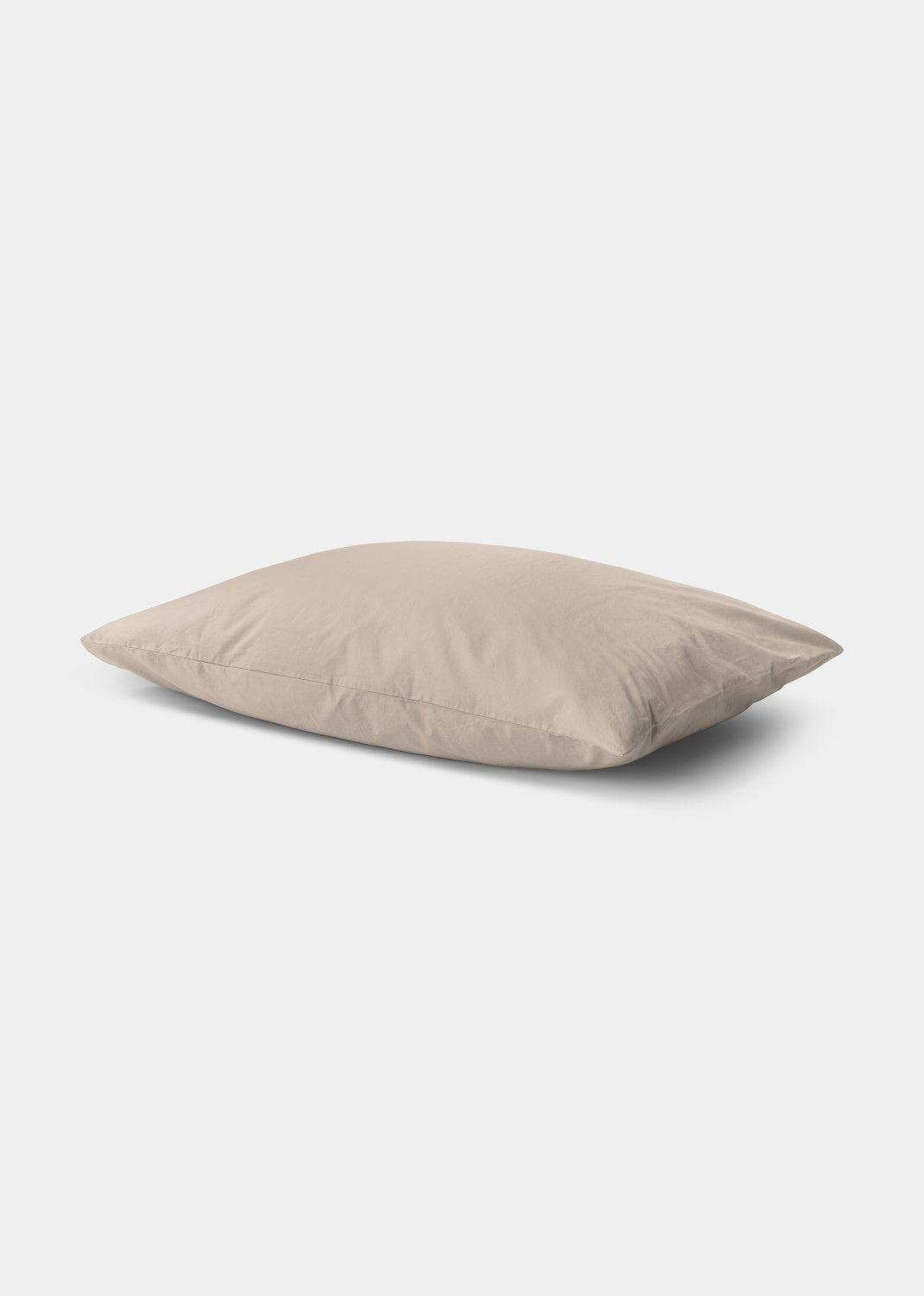 Sekan Studio Cotton Percale Pillow Covers - Walnut