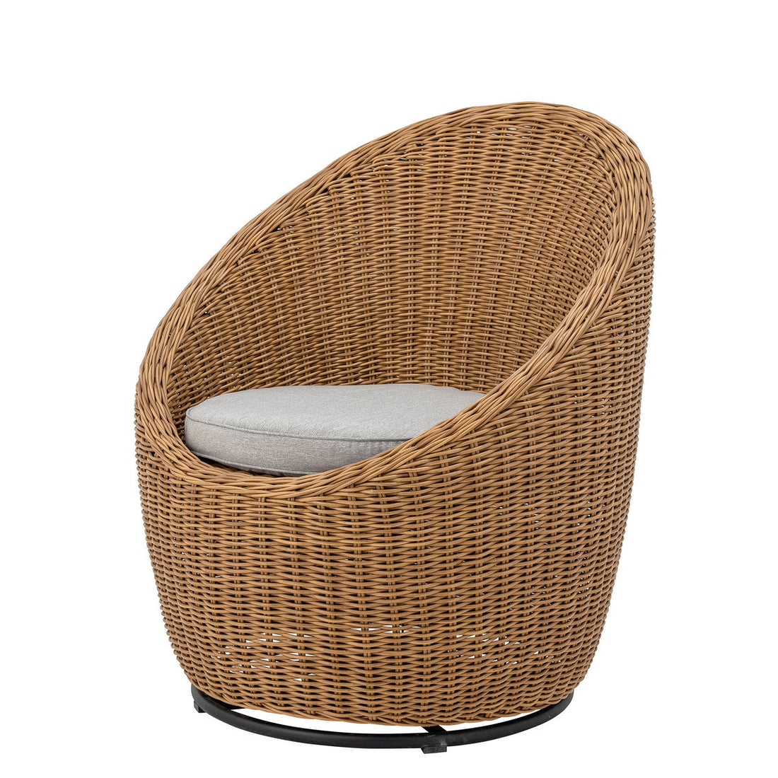 Bloomingville Roccas Loungestol, Brun, Polyrattan - Bloomingville - DesignGaragen.dk