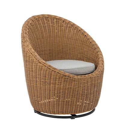 Bloomingville Roccas salongstol, Brown, Polyrattan