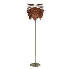 Ananas medium gulvlampe - kobberutseende - 155x45x45 cm