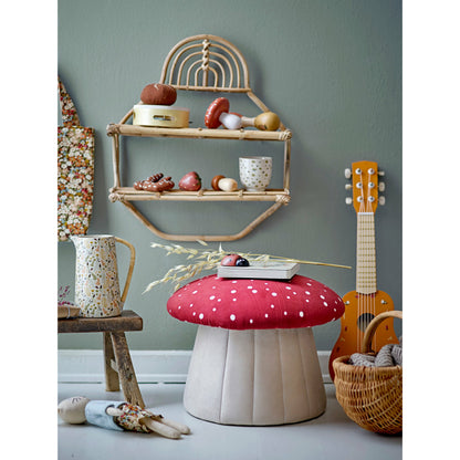 BLOOMINGVILLE MINI Ettie Kurv, Brun, Rattan - L27xH21xW15 cm - DesignGaragen.dk.