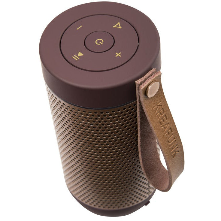 KreaFunk - aFUNK Bluetooth-høyttaler - Plum/Rose Gold