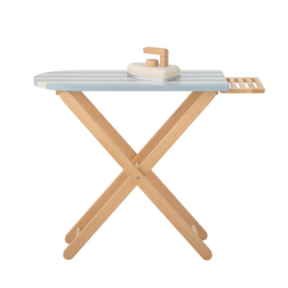 Bloomingville Mini - True Toys, Ironing Board and Iron, Blue, FSC® 100%, Pine