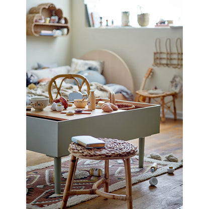 BLOOMINGVILLE MINI Favne Sidebord, Grøn, Krydsfiner - L90xH40xW50 cm - DesignGaragen.dk.