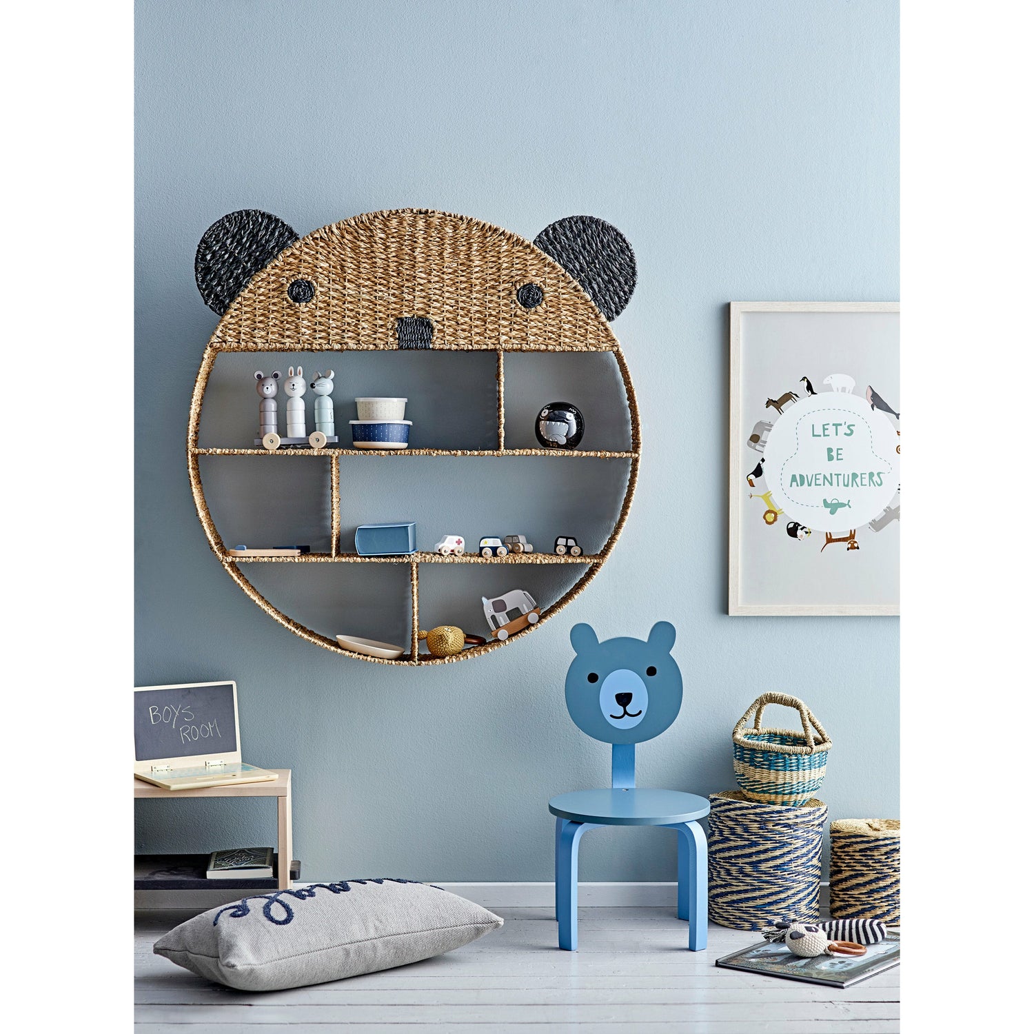 BLOOMINGVILLE MINI Vilo Ramme, Natur, MDF - L45xH65 cm - DesignGaragen.dk.