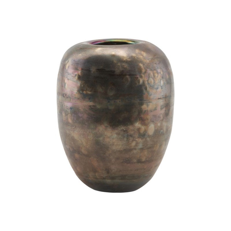Huslege - Vase, Mirror D: 14,5 cm. H: 19 cm.