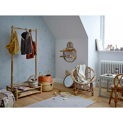 BLOOMINGVILLE MINI Fritse Kurv, Orange, Søgræs - D35xH40 cm - DesignGaragen.dk.